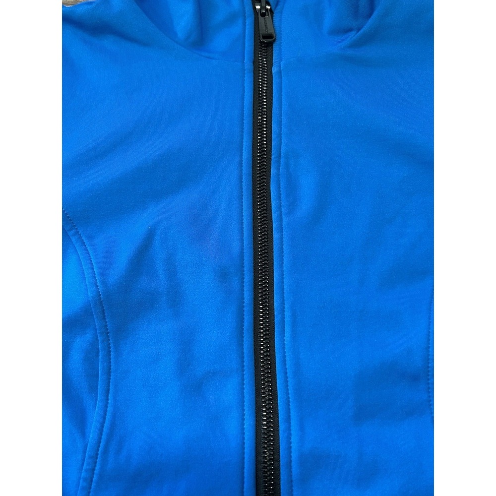 Goldbergh Serena Ski Pulley Electric Blue Half Zip Luxury Ski Base Layer L NWOT - Picture 7 of 9
